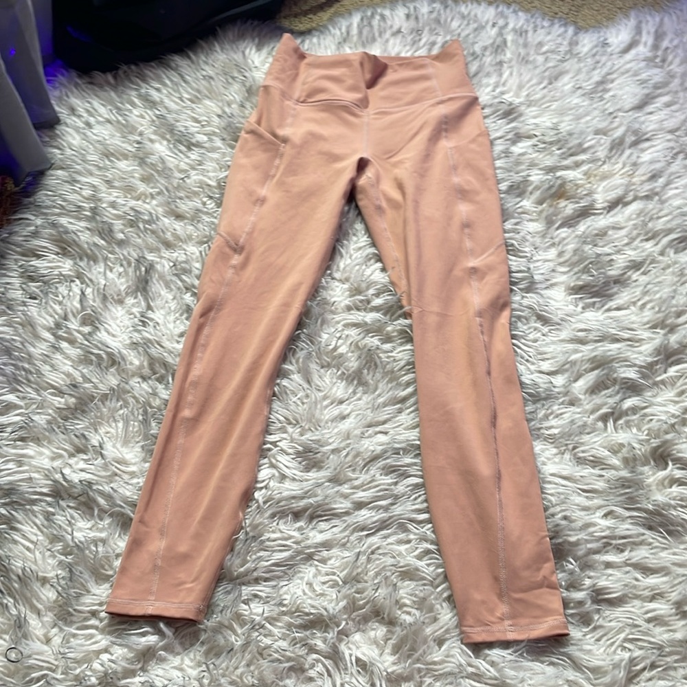Peach leggings